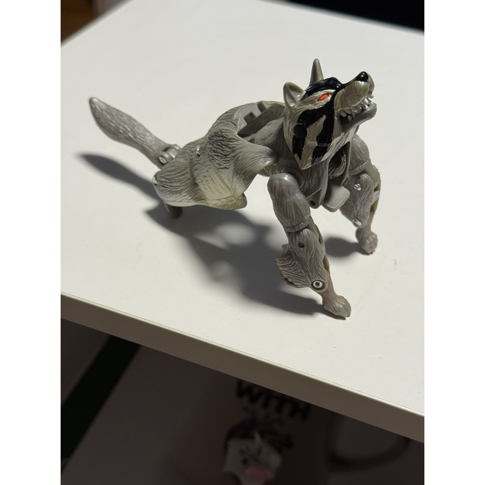 Transformers Deluxe Animorphs Cassie Wolf Action Figure Beast Wars Missing Parts